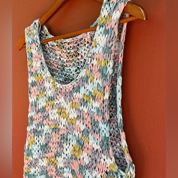 Ecote Crochet Tank - Picture 2 of 5